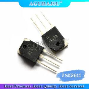 호환 2PCS 2SK2611 TO-247 MOSFET N-Ch 900V 9A Rdson 1.4 Ohm 트랜지스터