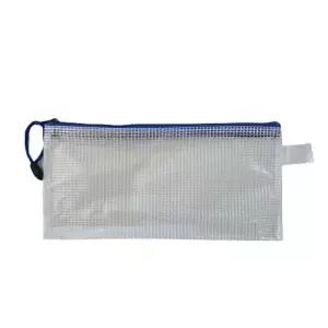 고품질 지퍼 지폐보관 PVC파우치 B6 납작 방수파우치 투명 여 (WFKB5MY)