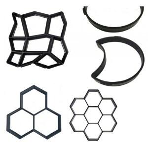 벽돌 몰드 디딤돌 금형 디자인 정원 시멘트틀 보