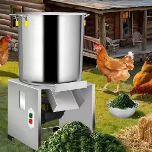 AityBuy 다기능 상업용 야채 초퍼 과일 및 채소용 1800W 자동 다이서 슈레더 당근 감자 양파용 스테인리스