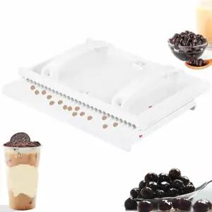 OJHGRDFV 수동 타피오카 펄 성형기 타로 볼 카사바 메이커 도구 상업용 팝핑 DIY 제작기