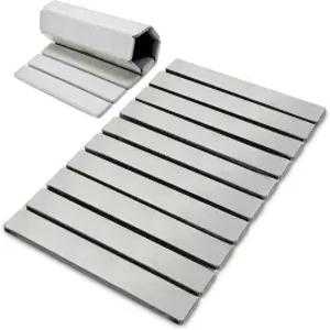 접이식 급속 건조 접시 매트 주방 조리대용 돌 - 24x16인치 규조토 고흡수성 미끄럼 방지 조리대 적합