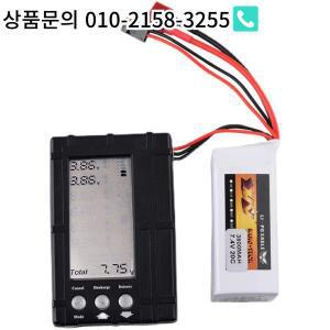 리모컨 자동차 리튬 배터리 팩 BAJA 5B5T5SC 7.4V 3800MAH 20C