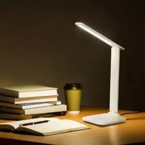 (옵션 화이트)휴대용 LED 스탠드 조명 무드등 독서등 책상 침실 탁상 무선