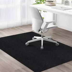 하드 플로어용 ZUQian 사무실 의자 매트 35.4 x 59 게이밍 롤링 의자용 미끄럼 방지 바닥 보호대 목재/타일