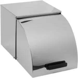 소로 에센셜 - 풀사이즈 스테인리스 스틸 스팀 테이블 팬 롤 상단 커버 사각형 뒷면 손잡이 포함 방해 방지