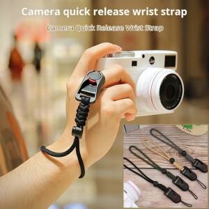 카메라 손목 스트랩 퀵 릴리즈 로프 소니호환 A9 니콘 호환 Z7 Z6 Z5 후지호환 캐논호환 R50 R100 200D R6
