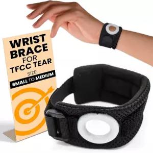 실리콘 링이 있는 불세이 손목 밴드 - 척골 측 TFCC 파열 DRUJ 불안정성 핑키 건염 반복적인 사용 부상 및