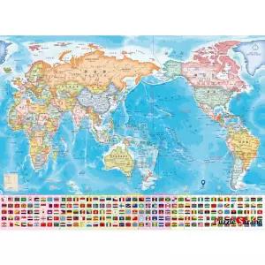 500피스퍼즐 한글 세계지도 썬앤트리 HP547