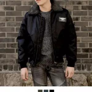 [라일리의류] Rly 패치항공점퍼 남자패딩점퍼 항공점퍼 남자점퍼 남