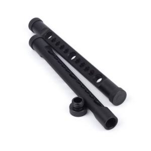 알루미늄 메탈 6인치 롱 치즈 로드 레일 폴 스틱 15mm 지지 시스템 LWS 필름 카메라 아머 케이지  촬영 삼