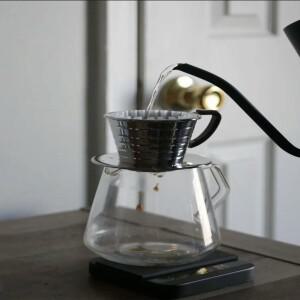 칼리타 스테인리스 스틸 웨이브 필터 컵 바스켓 타입 드립 쉐어링 포트 세트 커피 브루잉 도구 순색 아메리