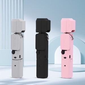 DJI호환 오즈모 포켓 3용 실리콘 커버 부드럽고 유연한 보호 렌즈 슬리브 긁힘 방지 쉘 스킨 3 액세서리