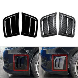 [호환품]자동차 앞 범퍼 사이드 에어 벤트 커버  스바루 호환 임프레자 WRX STI 5 도어 왜건용 듀얼