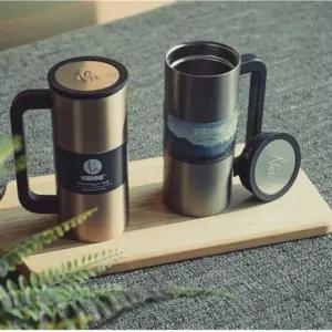 베이스머그컵350ml 보온보냉스텐머그컵 테이크아웃컵