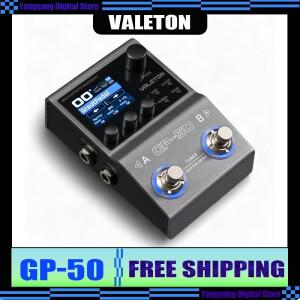Valeton GP50 싱글 블록 이펙트 디바이스 일렉트릭 기타 베이스 통합 IR 박스 아날로그 사운드 카드