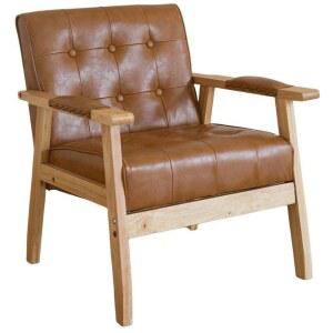 세트 업소용 1인용 쇼파 의 디자이너 원목소파의자 탄 윙체어 허리에 소파 원목 디자인