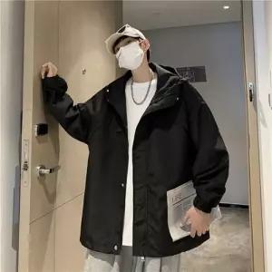 [라일리의류] Rly 점퍼 오버핏청 야상 봄잠바 오버핏 루즈핏청 트