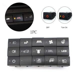 자동차 DRL 트렁크 푸시 단추 음악 전원 온 오프 스위치 닛산 호환 킥 SYLPHY   액세서리 사용