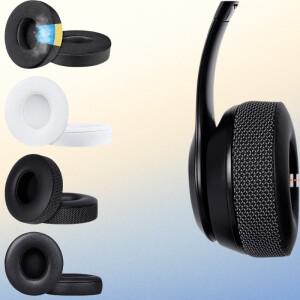 [호환품]Beats Solo 3 2 무선 블루투스 헤드폰 용 듀얼 초  폼 이어 패드 교체 스폰지 쿠션 버드