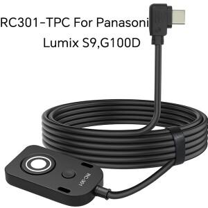 Panasoni Lumix S9G100D 카메라 및 비디오 액세서리용 RC301-Type-c 원격 제어 셔터 릴리스 케이블