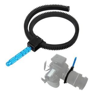 [호환품]1pcs 조정 가능 줌 포커싱 카메라 렌즈 용 기어 링 포커스 핸들 스케일 레버 따르기