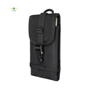 야외 서바이벌 MPouch 블랙 웨이스트 홀스터 스마트 호환폰 파우치 1000D 나일론 후크 루프 벨트 휴대폰 핸