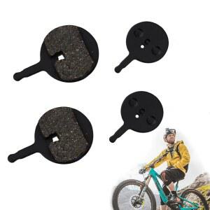 [미국배송] 전기 자전거 기계식 부품과 호환되는 브레이크 패드 2쌍으로 소음을 내구성 있고 오래 지속됩니다