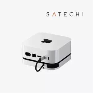 사테치 맥미니 M4 스탠드 허브 외장 케이스 SSD