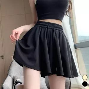 편한핏 속바지스커트 플레어스커트 쿨링 속바지일 (WFKB4XN)