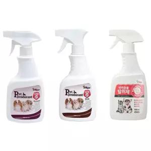 강아지 고양이 항균 탈취제 500ml X2 살균 냄새제거 강아지탈취제