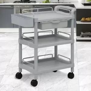 편리한이동카트 3단주방이동카트 식당 무빙카트 편리한 업소용 4인 (WFKBJ16)