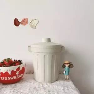 휴지통 디자인 펜꽂이 수납 정리함 (WFKB03I)