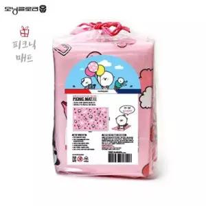 폭신한 피크닉 매트 핑크색 야외 캠핑 여름 소풍용 WFJMAZF