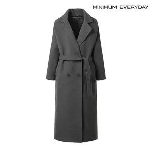 [롯데백화점]미니멈에브리데이/보니스팍스 [미니멈 에브리데이]더블 카라 벨티드 누빔 롱 코트 (EB3JH001D)