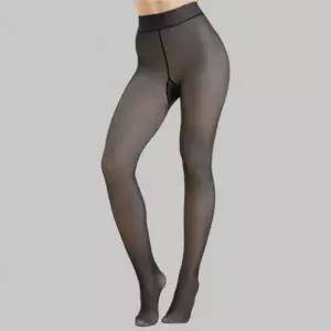 ( )고탄력 겨울 털 기모 착시 스타킹 페이크 유발형 블랙