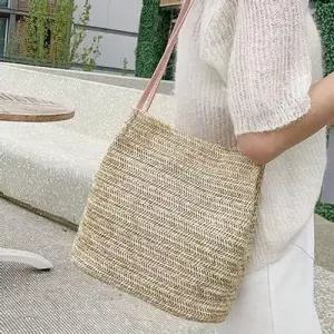 라탄 캐쥬얼가방 여성 여름휴가 에코백 낚시가방 WFIL6A3