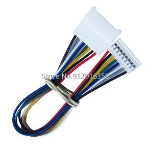 남성 HY2.0 피치 하네스 케이블 150cm 24AWG 2P 8 핀 더블 헤드 커스텀