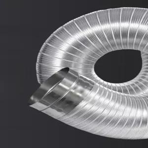 기름보일러연통 가스관 연도 배기통 자바라 배연 연통 탁트 알루미늄