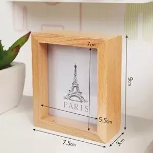 거실 탁자 애인 가족 원목 심플 미니 액자 5.5x7 (KYR-W5581AD)