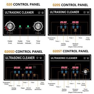 LEADSONIC 3.2L 초음파 목욕 180W 히터 타이머로 청소 전원 안경 보석 시계에 대한 스테인레스 스틸 탱크