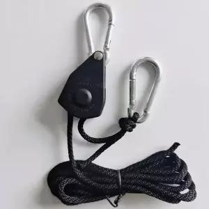 높이조절 도르래 로프 캠핑 작업 걸이형 로프 고리 (WFKBR9I)