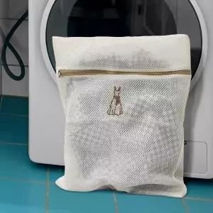 속옷 세탁망 빨래망 이중 아기 L 자수 (WFKBLHR)