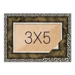 사진액자 3x5 (슬림앤틱실버) 탁상벽걸이 (KYR-WCA706A)