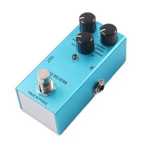 디지털 리버브 페달 일렉트릭 기타 싱글 이펙트 9 모드 룸 홀 코러스 스프링 플레이트 플랜지 이호 트루 바이패스