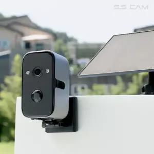 S.S CAM CCTV 무선 지능형 좌우회전 파노라마 씨씨티비 현관문 가정용 감시 카메라