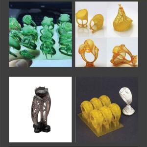 호환 3D 프린터 쥬얼리 주조 UV 경화 수지 Castable LCD DLP 잃어버린 왁스 405nm 감광성 포토폴리 제안 92