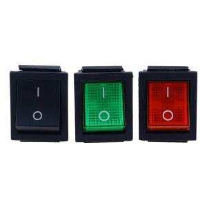 라이트 전원 스위치  KD4 로커 ON-OFF 2 포지션 핀 장비 16A 250VAC