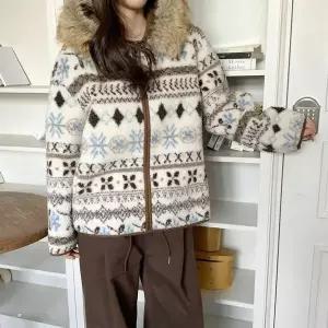 [하프클럽/다잇템]여성 FW 캐쥬얼 일상복 플리스 포근한 재킷