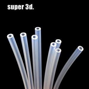 호환 10m PTFE 튜브 투명 파이프 ID 2mm V5/V6 1.75mm 보우덴 압출기 J 헤드목구멍 Printe 부품